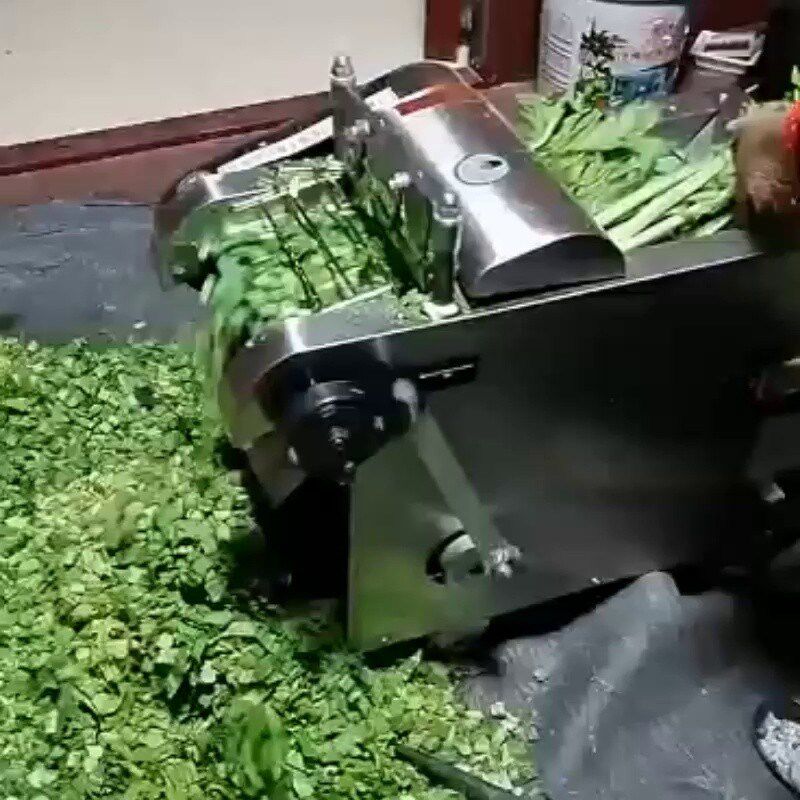 铜电机家用商用切菜机雪里红梅干菜切丝切段酸菜驼鸟鸭苗切草机