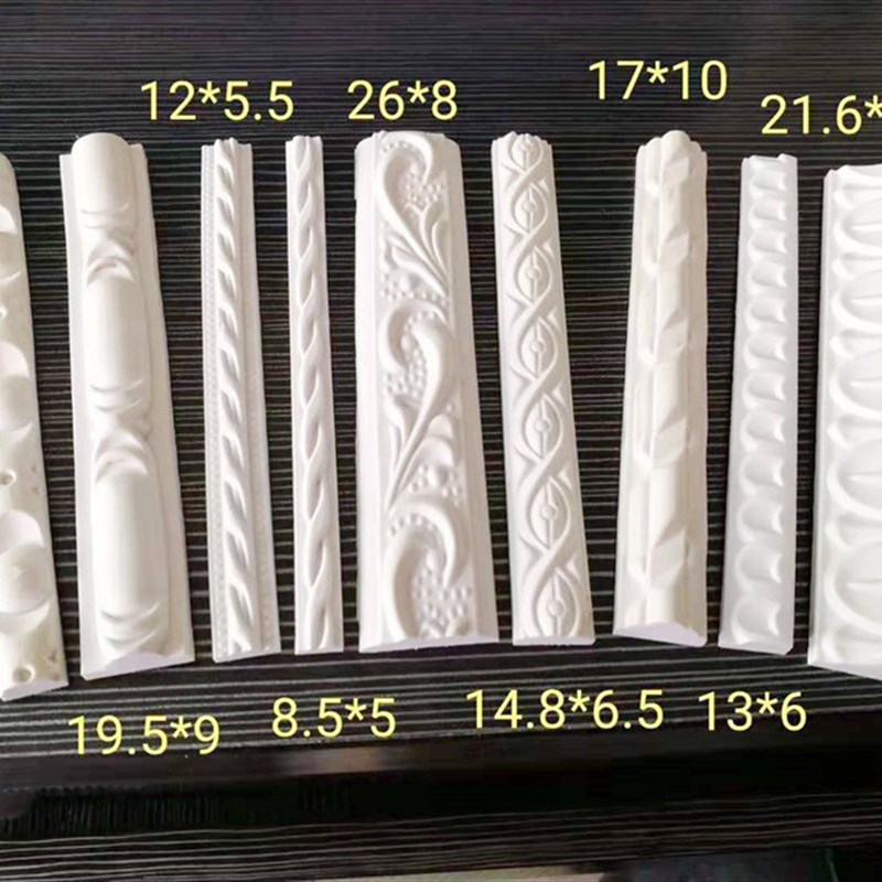 欧式PVC装饰软线条背景墙圆弧拱形弯曲造型 收口边框装饰pu线条