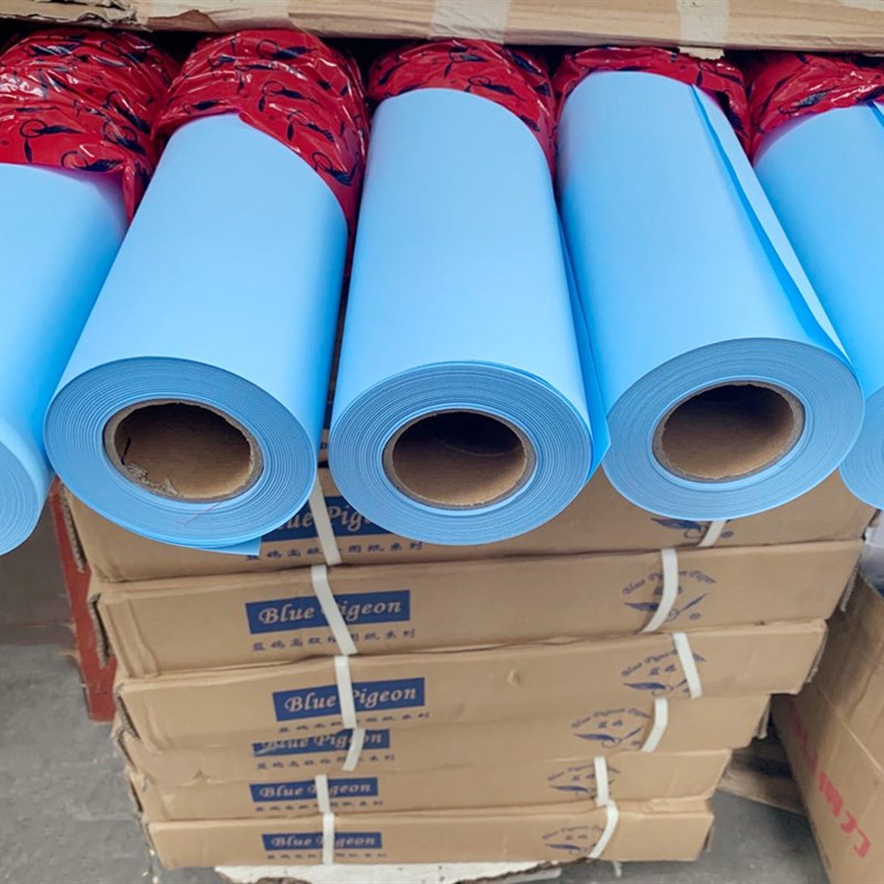 2 1 0 面数码蓝图纸 2寸20/8*激光喷墨蓝图蓝色绘图纸