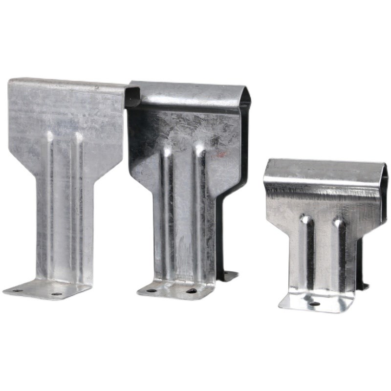 整件彩钢瓦70/820/70/788暗扣镀锌加高角驰三中边固定支架卡扣