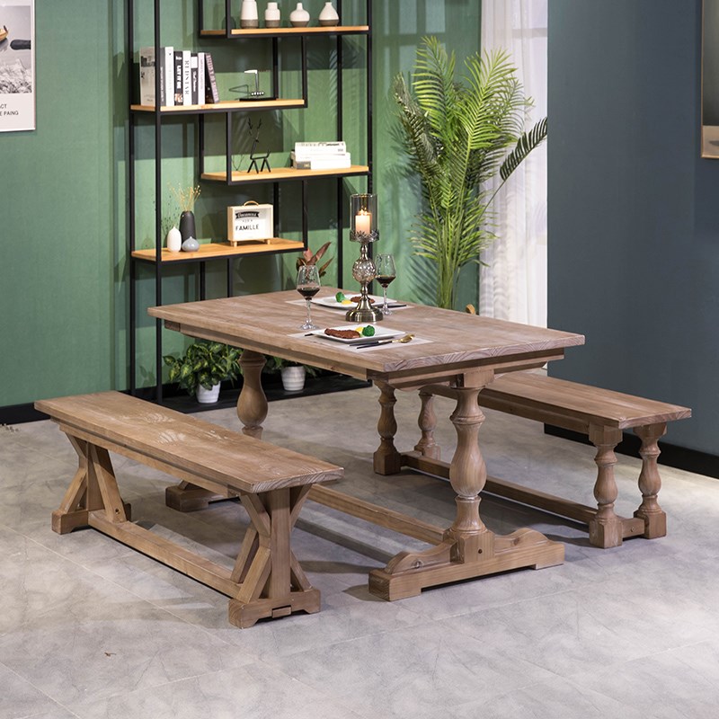 实木桌子餐桌电脑桌办公家具茶几书桌餐台桌椅咖啡桌桌餐桌椅现代
