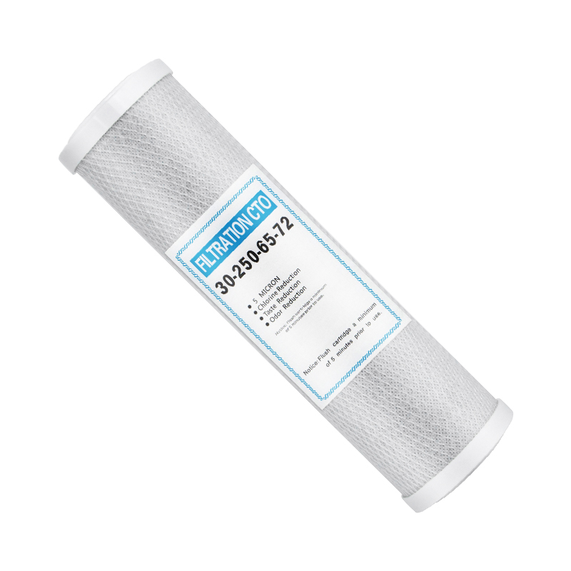 10寸净水器前置碳棒CB烧结活性炭过滤芯MRC1583-G MRC183B
