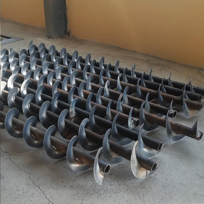 订做不锈钢有轴U型管式螺旋输送机绞龙角度给料上料机物料输送机