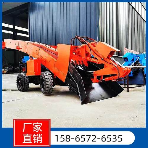 轮式刮板扒渣机引水洞扒渣机斜巷履带式扒渣机