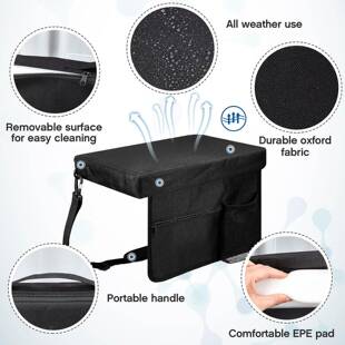 可拆洗看台坐垫A2演唱会运动会活动用品可折叠易携带保暖隔屁股垫