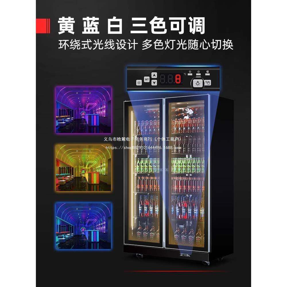星星冷藏冰柜冰箱商用展冷藏示柜冰柜保柜柜商用鲜啤酒饮料无品牌