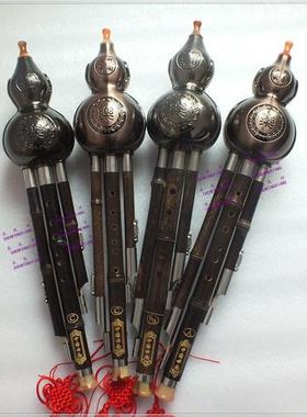 葫NPE芦ABbC三音丝可i电镀紫竹葫芦丝防摔拆防芦潮云南葫丝皮盒