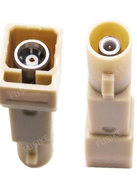 汽车ECU测转接无品牌/头汽车FAK试RA中控头测试ECU测模试组fakra