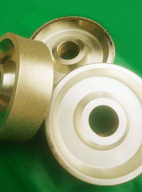 钻标石研磨去皮砂轮电墨NAP镀金刚成砂石模具磨轮修整靠模型沙轮