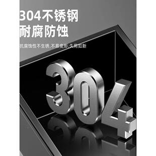 304不锈钢壁龛卫生间浴室置物架入式带灯嵌方形隔物板电柜落地视