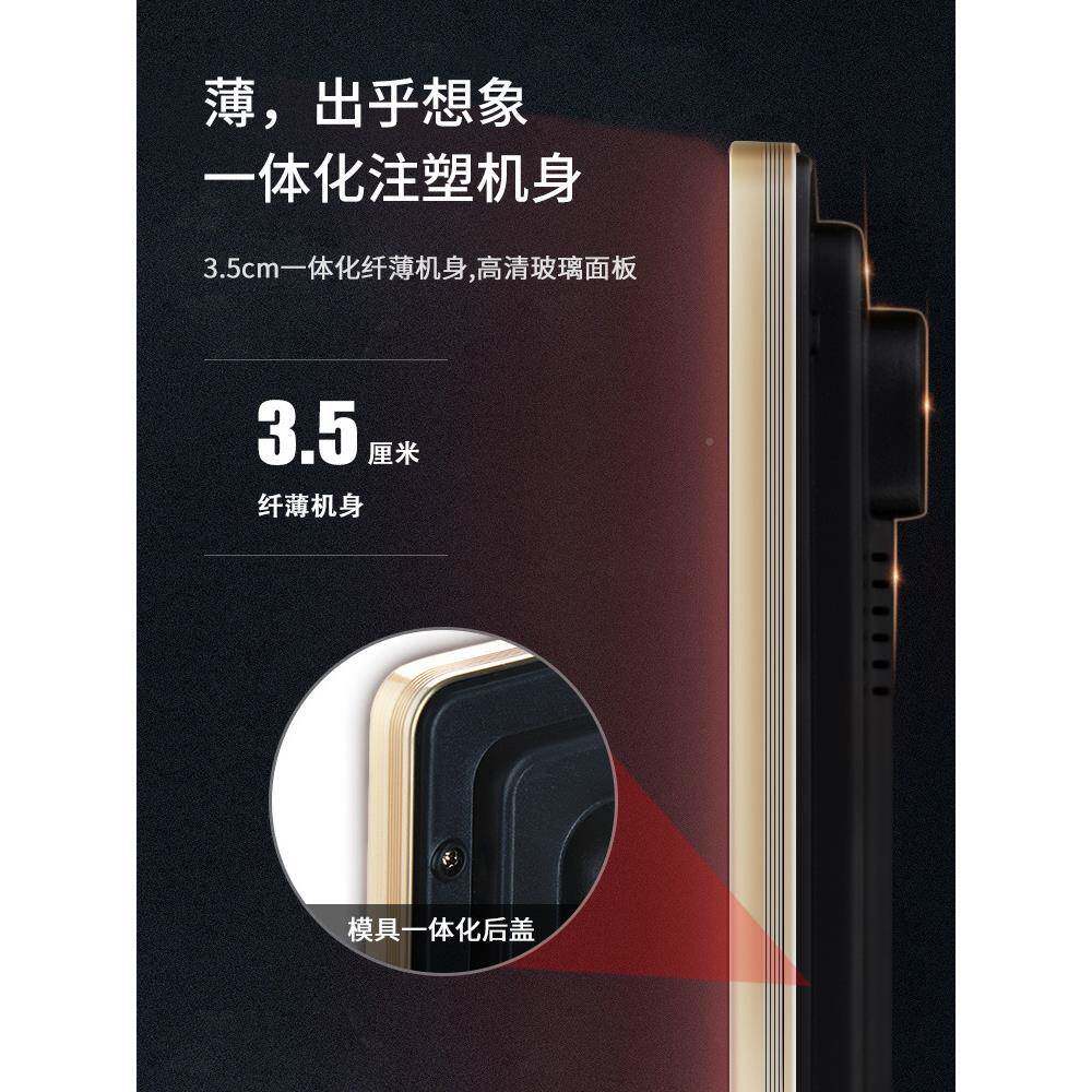 20钟25年新万款数字时钟数码电子钟年历挂温钟度家用客厅NTP表CB