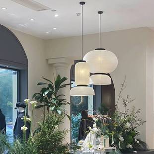 丹麦Tradition JH3野口勇日式复古禅意民宿茶室餐厅卧室宣纸吊灯