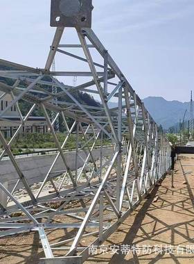 FL-14角避雷塔热镀锌角钢避雷WMI针施工安装防雷四G接2地工程