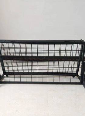 格货架架品收纳幼园铁丝网网格置物架PDD10198子展儿示作架落地饰