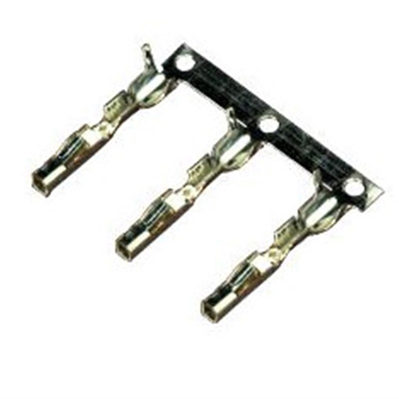 DJ23W-1.2X0.接线端子 汽车连接器接插件铜端子 1.2插簧100只