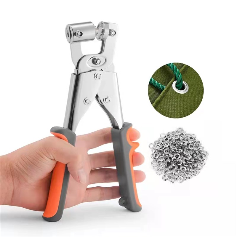 打扣机钳便携式打扣器手动打孔喷绘布号扣眼X展架打孔钳器广告工