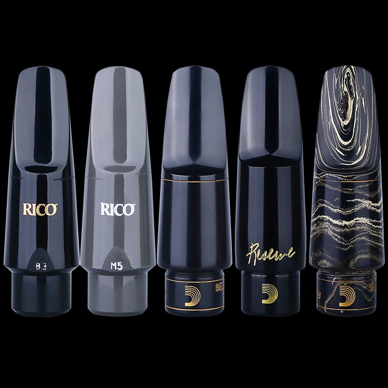 RICO瑞口笛头中音萨克斯笛头胶木大理石达达里奥笛头B3 B5 M5