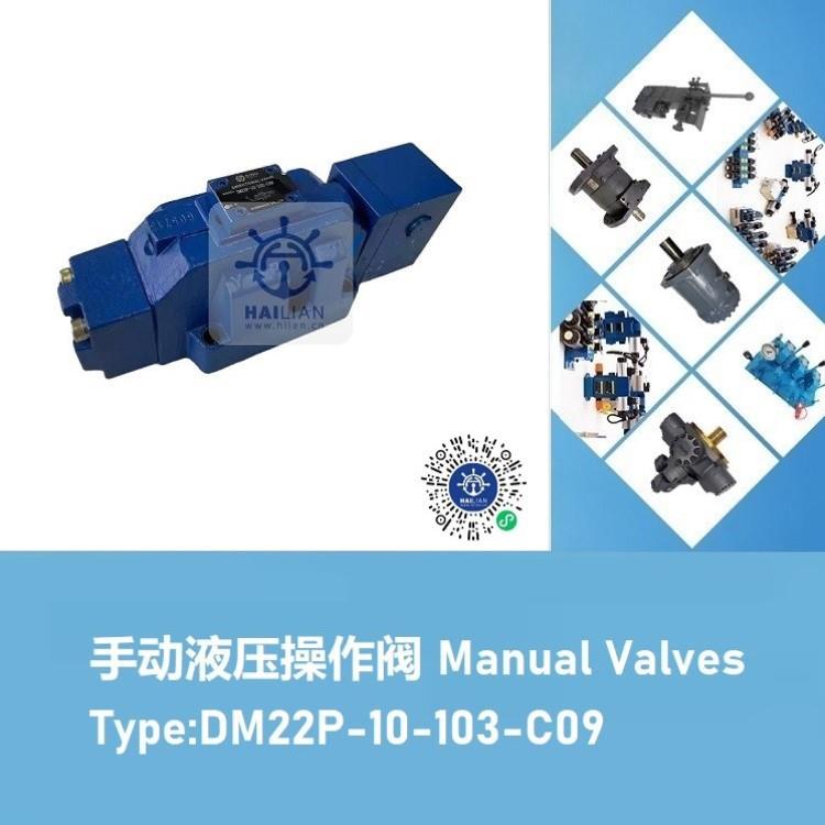 散货船主机手动液压操作阀DM22P-10-103-C09