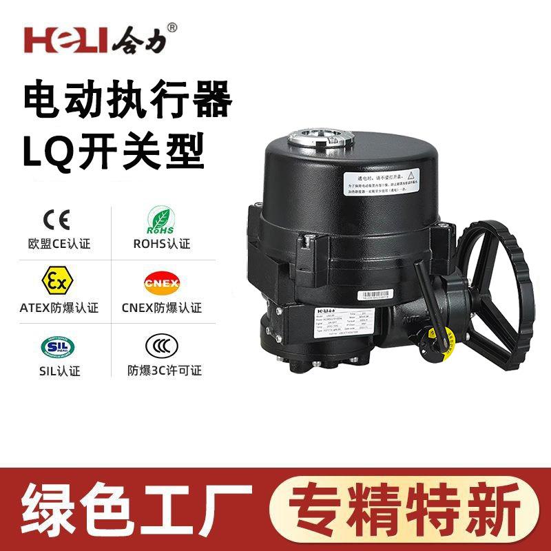 LQ系列防爆型电动执行器 开关型 电站垃圾站过滤阀门电动装置