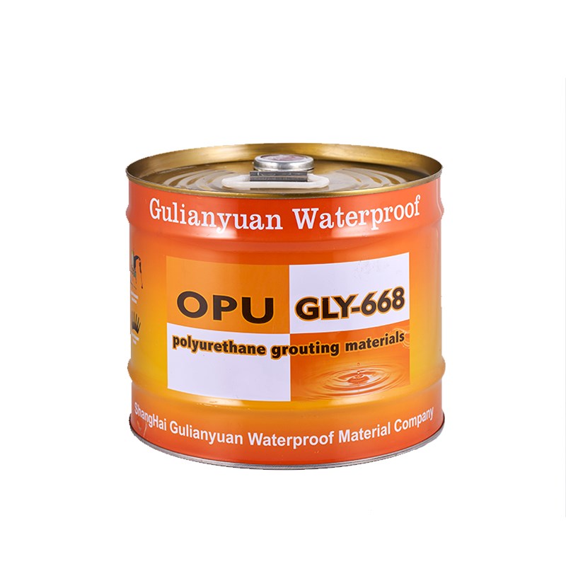 注浆液防水油性灌浆料聚氨酯发泡堵漏剂疏水性高强度无收缩止水剂