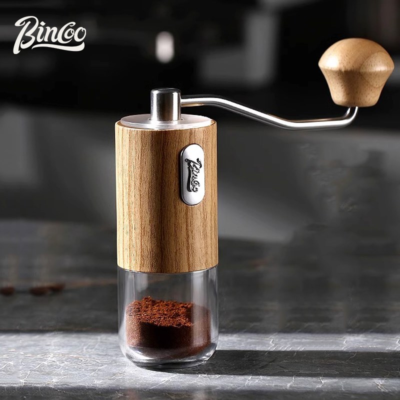 Bincoo磨豆机咖啡豆手动研磨器手磨咖啡机手摇咖啡器具CNC/钢芯