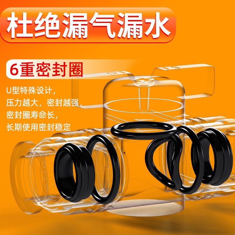 气管开关气动手气直通快插门控制快速接头BUC-//8mm