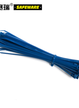 安赛瑞 彩色尼龙扎带  3100mm 蓝 500根/包  26171 BJ