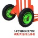 加厚老虎车建筑工地手推车折叠手拉车两轮拉货拖车推货车搬运车