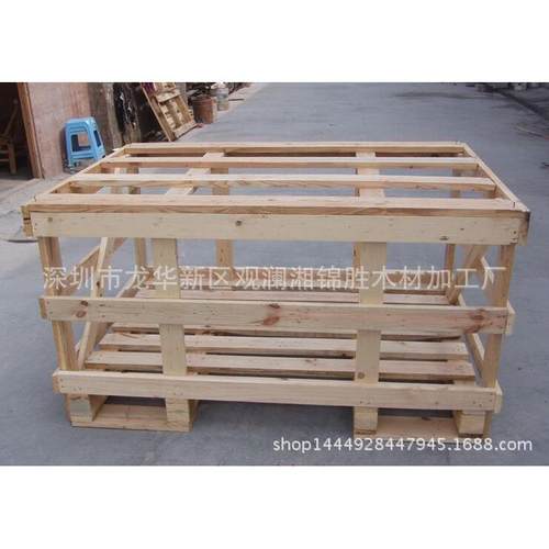 厂家直销免熏蒸出口花架木箱深圳包装木箱 多层板木箱 免检木箱子