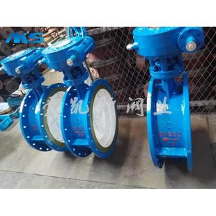 厂家直销 D341H 铸钢硬密封蝶阀D343H 16C碟阀 手动法兰式