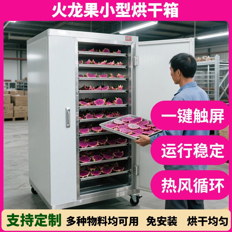 小型商用火龙果烘干机 全自动火龙果干烘干箱 火龙果干片烘干设备