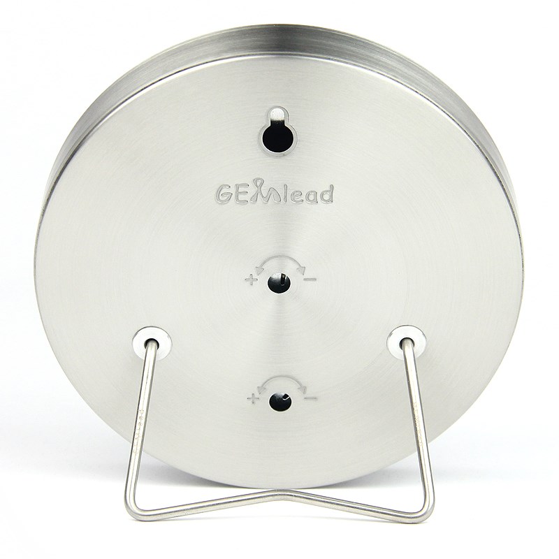 榛利室内温湿度计0家用温湿度表机芯不锈钢温度计高精准度