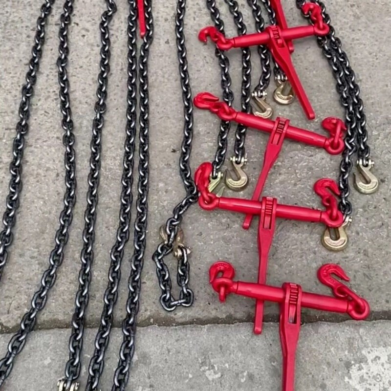 棘轮拉紧器链条紧线器货车收紧器紧链器铁链紧固器板车紧绳器锁具