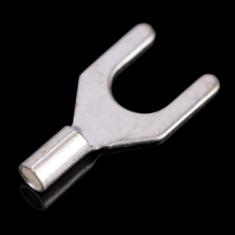 【品质保证】UT叉形冷压接线端子UT0.5-叉形裸端子 黄铜 2000只