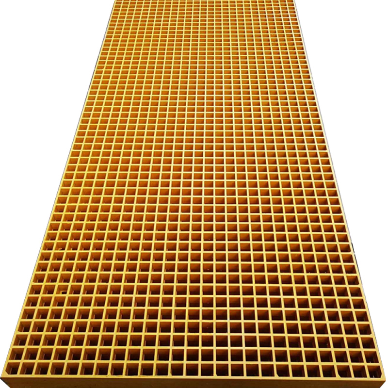 田字格FRP玻璃钢格栅板铺砂防滑脚踏板洗车房格栅垫板漏水网格板