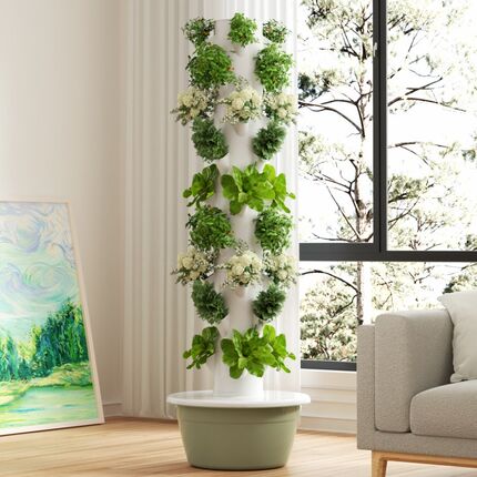 空间树家庭蔬菜水培塔智能室内种植机阳台种菜机垂直无土栽培设备