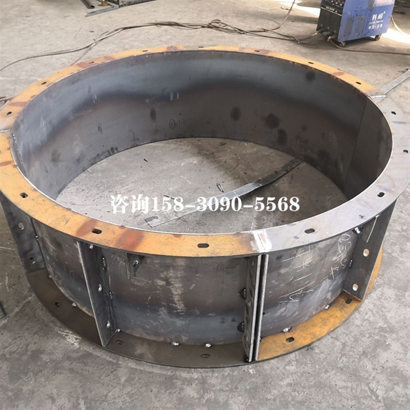 检查井模具混凝土方形观察井模具预制水泥圆形电力井筒井圈钢模板