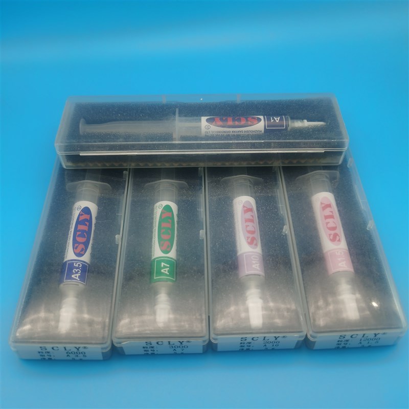 SCLY金刚石研磨膏 水性研磨膏  金属玉石抛光 模具镜面去除羊毛纹