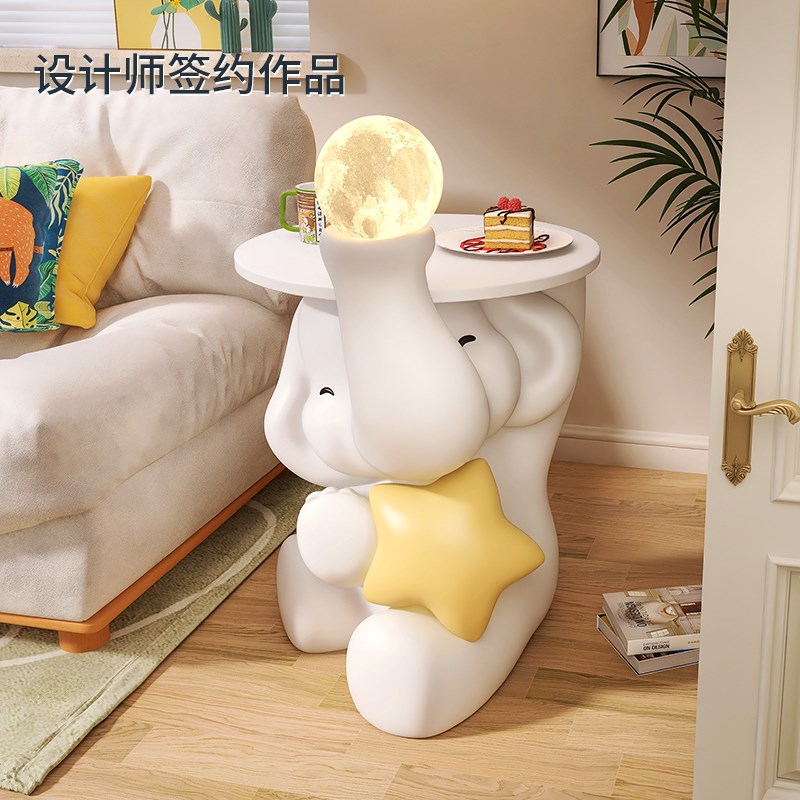 大象大型落地摆件客厅电视柜沙发旁边几高级感装饰品乔迁新居礼品