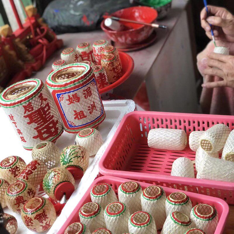 传统潮汕竹编油纸迷你大小灯笼车载挂饰摆件一文字定制,节庆用品/礼品,灯笼,淘宝优惠券,粉丝福利购,淘宝优惠卷