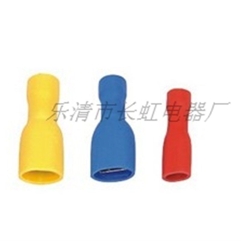 FDFD2-250 母全绝缘冷压端头 接线端子 6.3汽车插簧 1000只