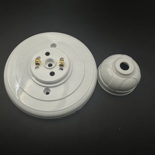 家用老式老款吊线盒老款吸顶接线盒吊灯配件塑料老式吊线盒吊盒子