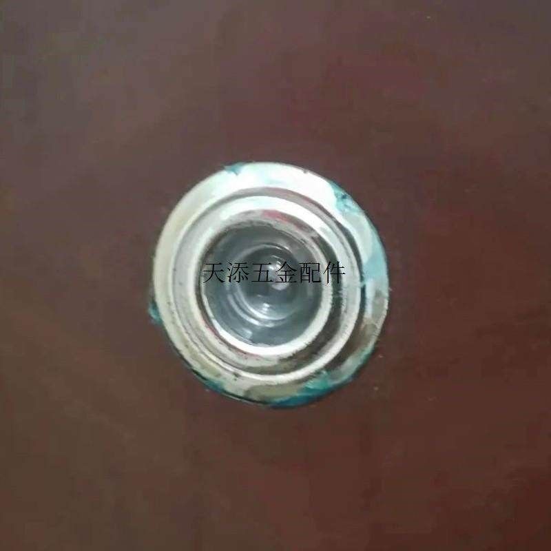 防盗门管径27mm工程款猫眼通用型防盗门猫眼家用塑料门镜猫眼.