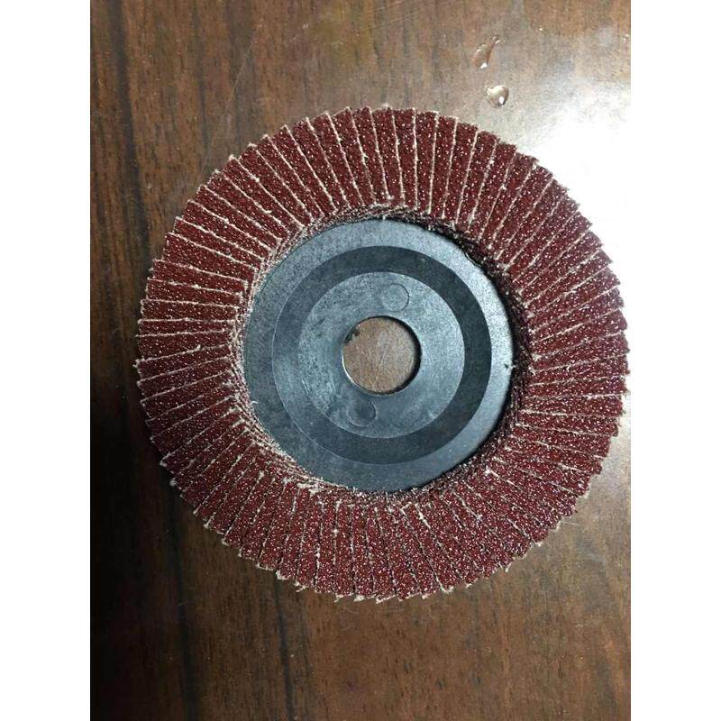 角磨机百叶片100百木工磨光打磨砂纸不锈钢60加厚片叶轮抛光片片