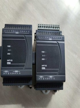 台达PLC扩展DVP04PT-E2成色实物图,功能正常,单台