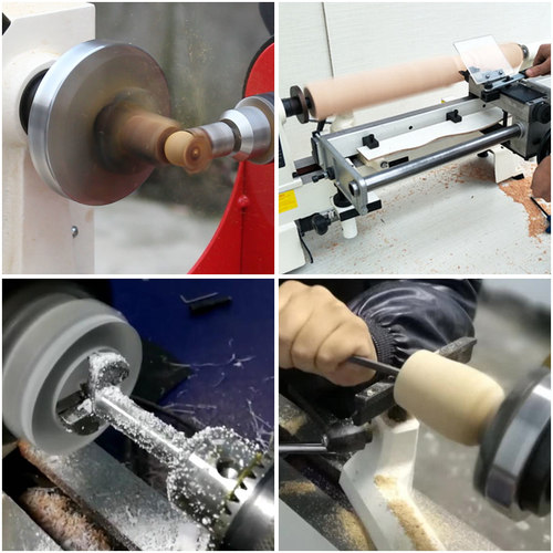 宁干木工车床JWL-1218VD家用机多功能数显手串制作佛珠加长机木旋