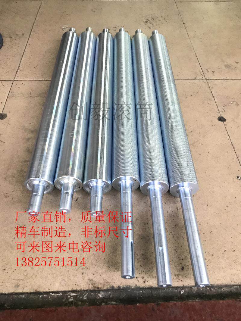 镀锌轴承滚筒主动从动输送带传送带辊筒动力滚筒无动力滚轮流水线