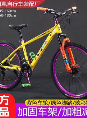 上海凤凰自行车装配厂土坡自行车登山车动作学生街攀炸街可做动作