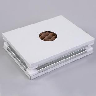 彩钢夹芯板化工业纸蜂窝无洁净建科车间净板隔尘音保温彩板防火夹