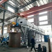 砂石煤炭砂金分离设备 滚筒筛沙机 无轴滚筛 轮胎驱动圆筒筛